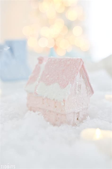 Diy Thrifted Glitter Putz House Tidbits