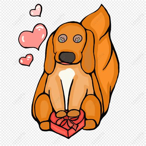 single dog animation cartoon brown dog cartoon dog png transparent