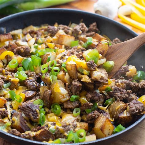 ground beef  potato skillet