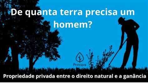 De Quanta Terra Precisa Um Homem Propriedade Privada Entre O Direito