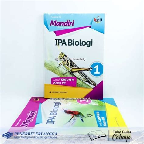 jual buku mandiri ipa biologi smp kelas    penerbit erlangga kn