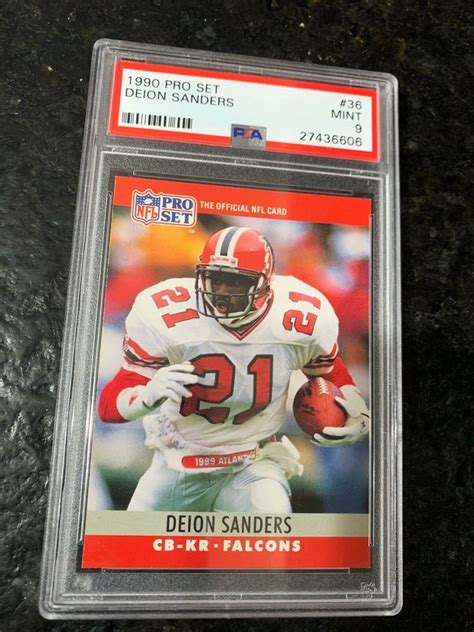 Deion Sanders Rookie Card Topps Topps Deion Sanders New York