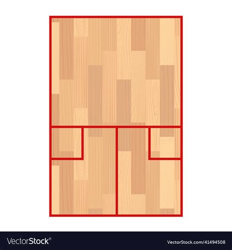 Squash Court Concept Royalty Free Vector Image