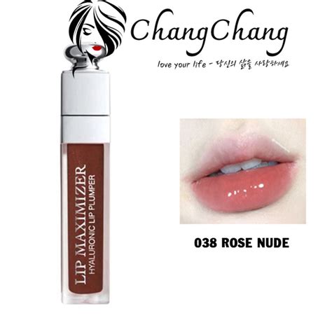 Son Dưỡng Dior Addict Lip Maximizer Rose Nude Màu Hồng Nude Nobox