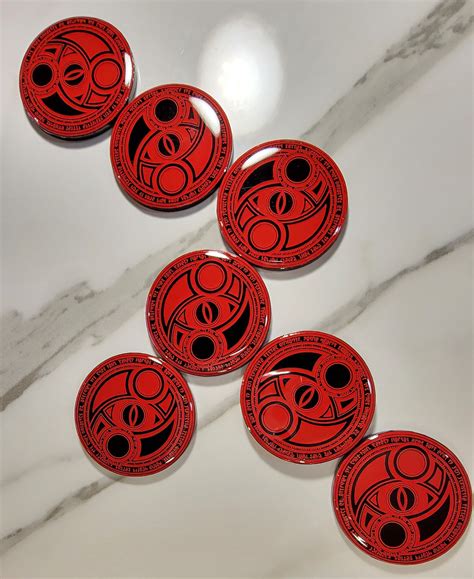 Bayonetta Umbran Symbol Pins Grips And Charms Etsy