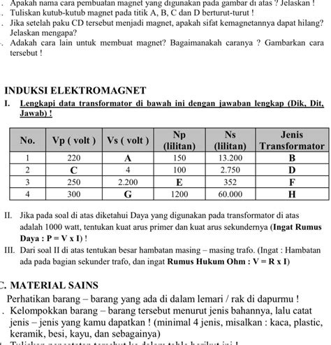 Solved Bagaimana Cara Mengerjakan Soal Induksi Elektromagentik Seperti