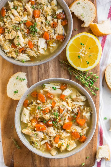 Crock Pot Chicken And Rice Soup