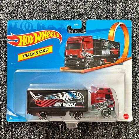 HOT WHEELS TRACK STARS Mercedes Benz Actros Shopee Malaysia