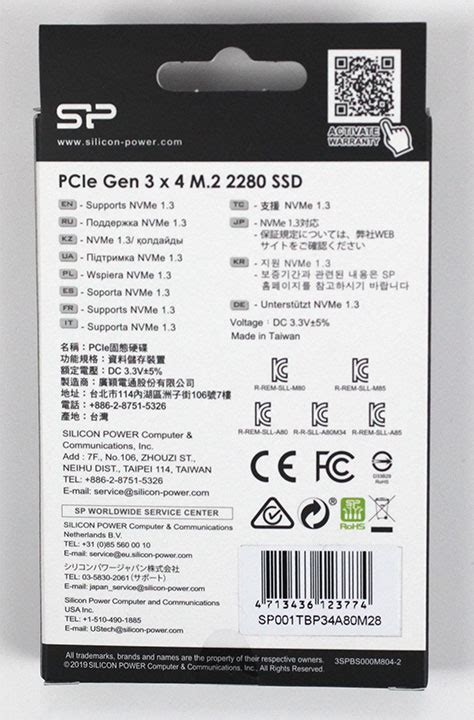 Silicon Power P34A80 1 TB Review - TLC at 13 Cents per GB - Pictures ...