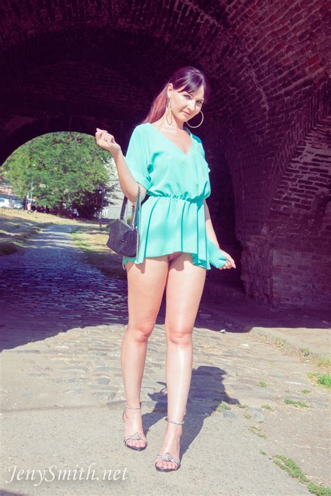 Leggy Pantyless Russian Jeny Smith Flashes Her Muff Ass In Public Coedcherry