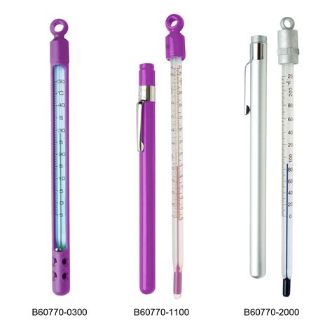 durac  pocket liquid  glass thermometers organic liquid fill