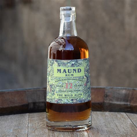 maund jamaika rum  years wild alps ch cl weinhandel vini fini
