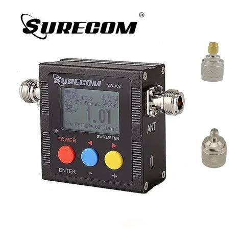 SureCom SW 102 Digital Power Tester SWR Medidor Frequency Counter 2 RF