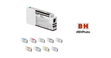 Epson Ultrachrome Hd Hdx Ink Cartridge Set For Surecolor P