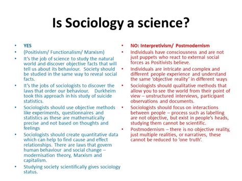 Social Theory (A2) – ReviseSociology