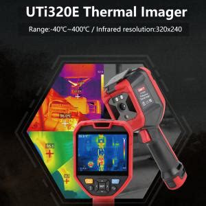 UNI-T UTi320E 76800 Pixel High Precision Industrial Infrared Thermal ...