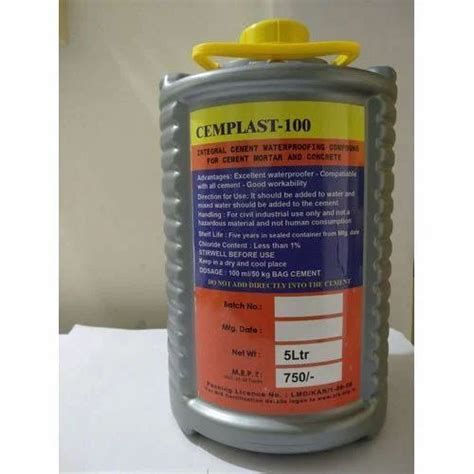 Cemplast 100 Cement Waterproofing Compound for Construction at ₹ 1050 ...