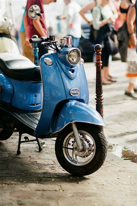 "Scooter Or Moped In France" by Stocksy Contributor "Lea Jones" - Stocksy
