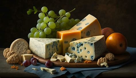 Food and wine culture on a rustic table generated by AI 25044045 Stock