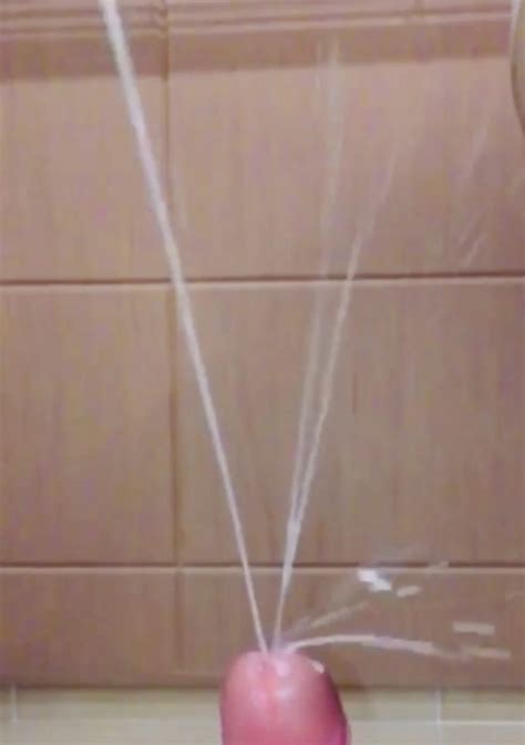 Uncut Cum Fountain Spraying From Amateur Thisvid