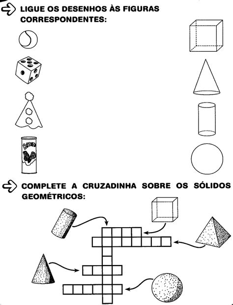 Solidos Geometricos 2 Ano - Atividades Sólidos Geométricos 2 Ano Para Imprimir - FDPLEARN