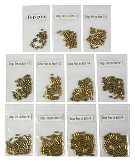 sc sc compatible keyway  key kit bottom pins