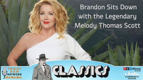 Front Row Classics celebrates the career of Melody Thomas Scott | NPR