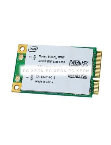 Intel Wifi Link 5100 512AN_MMW 802.11 AGN 300Mbps Mini PCI-E