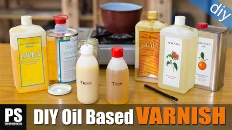 How To Make An Oil Based Varnish YouTube