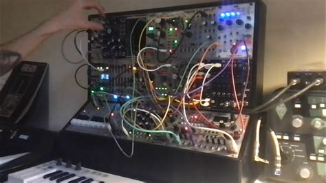 baba oriley modular synth  cover youtube