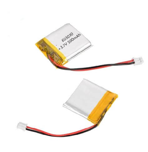 3 7V 500mAh Lipo Battery Lithium Polymer Battery Cell 603030 From China