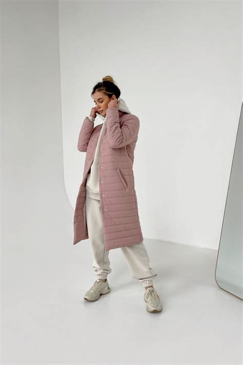 Пальто стеганое camel - THE LACE