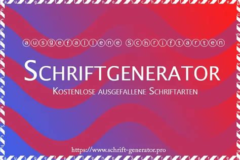 Schriftgenerator ⚡ 😍 Schriftarten Zum Kopieren