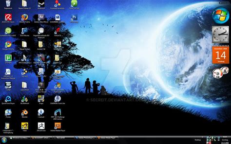 My Desktop By Secreit On Deviantart