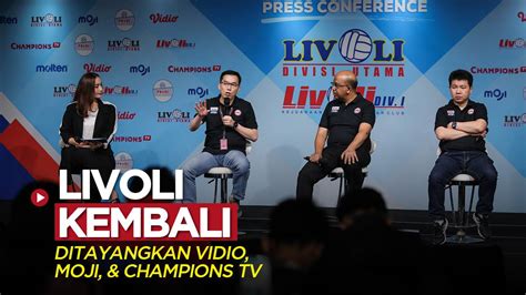 Livoli Akhirnya Kembali Digelar, Ditayangkan Vidio, Moji, dan Champions