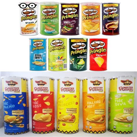 Pringles Potato Crisps Hot Spicy G Lazada