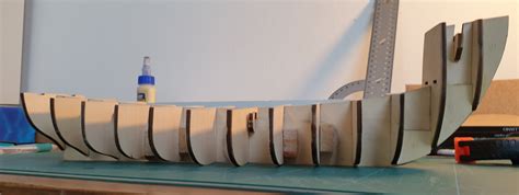 Santa Maria By PJ Artesania Latina Kit Subjects Built Up