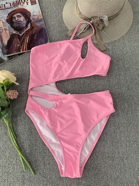 Manufacturer Eco Friendly Fabric Custom Cut Out Bikini One Piece Swimwear Sexy Bikini And