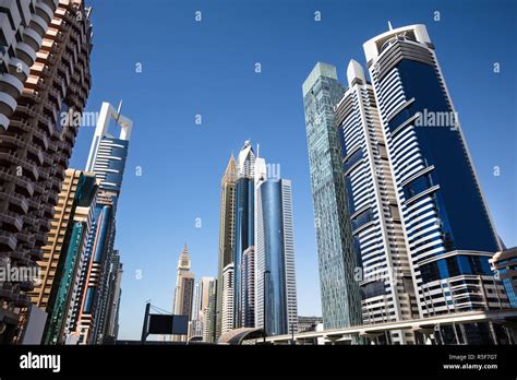 Sheikh Zayed Road Stock Photo - Alamy