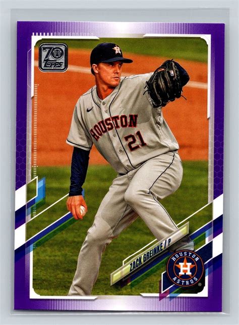 2021 Topps Series 2 Purple Meijer 463 Zack Greinke Houston Astros EBay