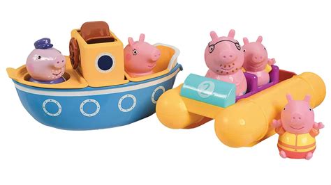 Toomies Peppa S Boat Adventure Set The Toy Insider