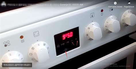 Как включить духовку? Gorenje EC 55335 AW [Ответы 2]