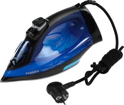 Утюг Philips GC3920/20, 2500Вт, синий/черный – купить в Ситилинк | 1979517