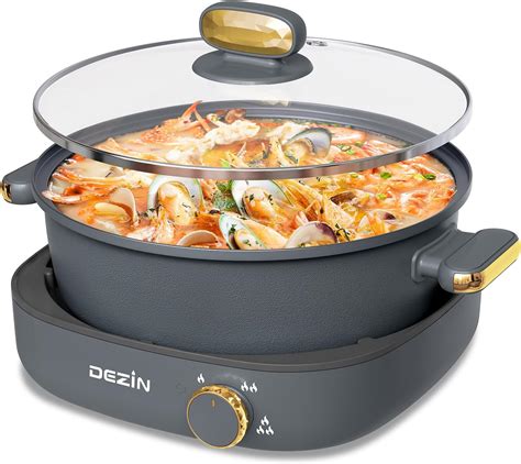 Amazon Hytric Hot Pot Electric L Portable Electric Pot With Non Stick Coating Multi