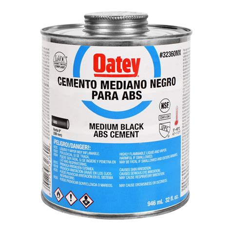 Cemento Oatey Abs 32 Oz 946 Ml The Home Depot México