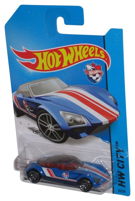 Hot Wheels HW City 2013 Blue Avant Garde Toy Car 20 250 Walmart