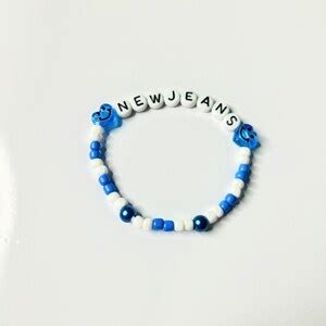 Newjeans Bracelet Kpop Bracelet Beads Beaded Bracelet Etsy