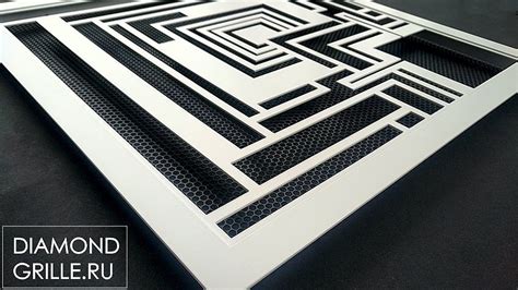 Вентиляционные декоративные решетки для потолка