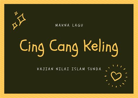 makna lagu cing cang keling djkancil