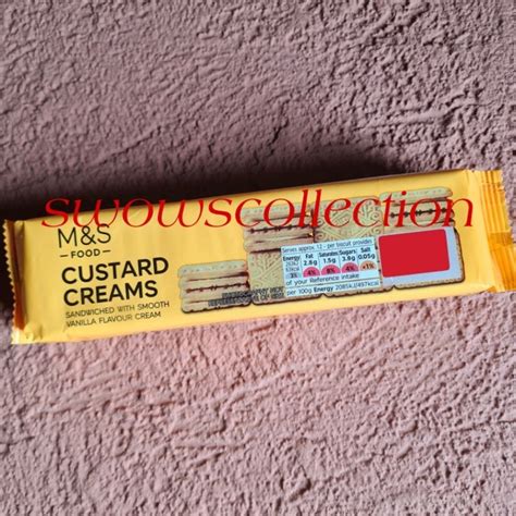 Jual Mands Mark Marks And And Spencer Custard Creams Cream Biscuit Biskuit